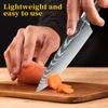 7CR17 Stainless Steel Kitchen Knife Sharp Butchers Knives Damascus Laser Pattern Chef Knife Cleaver Sharp Filleting Kitchen Tool