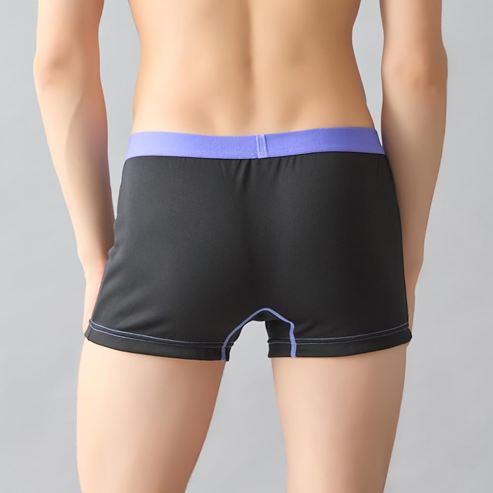 Adidas Сет сетчатых боксеров спереди, 9 шт. мужских трусов, с отверстием, 2,