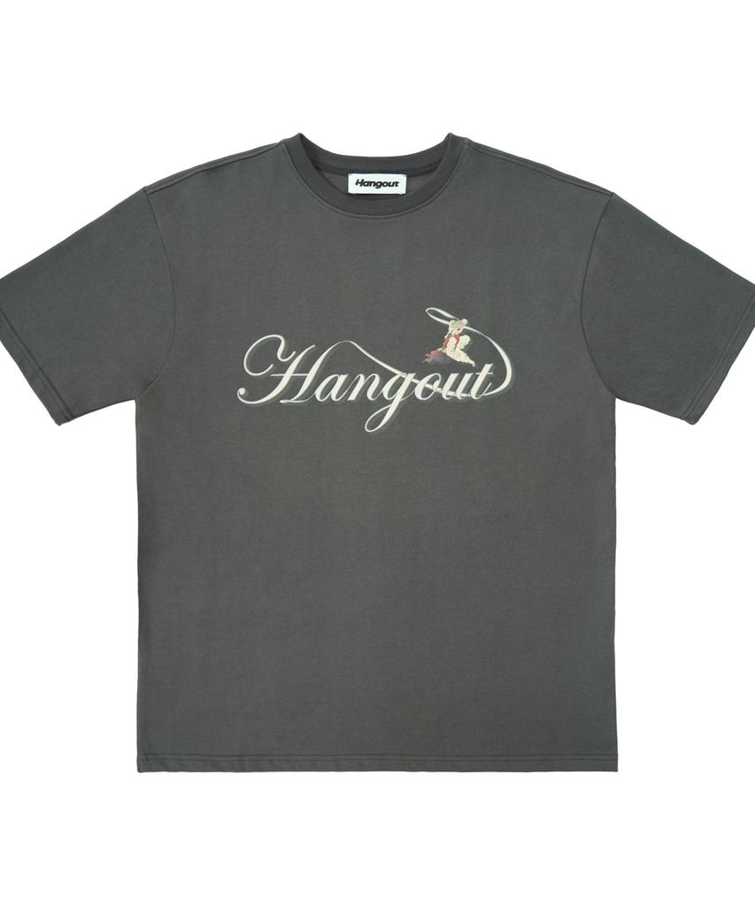 Футболка HANGOUT Pungmulnori (Древесный уголь)