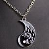 Jewelry Chinese Style Wolf Clavicle chain Gossip Dragon Pendant Yin Yang Necklace Couple Necklace