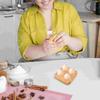 Japanese-style Wooden Egg Holder 4/6/12 Holes Egg Storage Rack Household Egg Plate  Tabletop