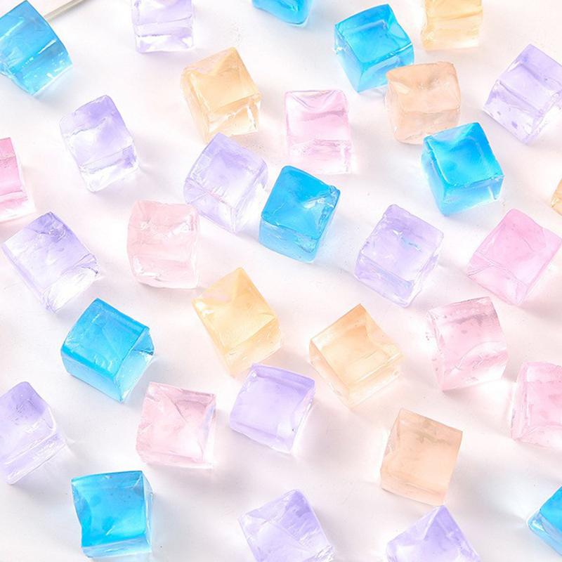 10 шт. кубик льда, игрушки для снятия стресса, сжимаемые кубиками льда, для взрослых и детей, на день рождения, призы для класса, устойчивые к давлению игрушки