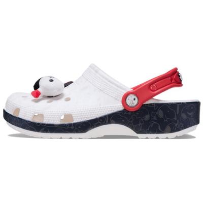 Peanuts x Classic Clog Snoopy Унисекс Кроссовки Белый Красный 211124-90H