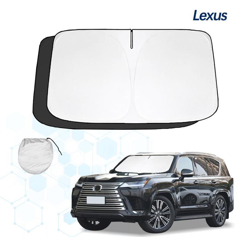 For Lexus LX 450 LX570 LX600 J100 J200 Windshield Sun Shade Sunshade Sun Visor Protector Foldable Blocks UV Rays Keep Car CoolerBL1