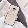 Чехол для телефона Art Line Face для женщин Samsung A 10 11 12 13 20 21 22 30 31 32 40 51 52 53 70 71 72 73 91 13 shell