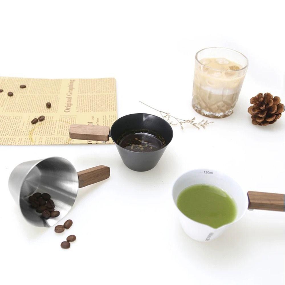 Деревянная ручка с весами для наливания кофе кружка для экстракции кофе мерки кофе