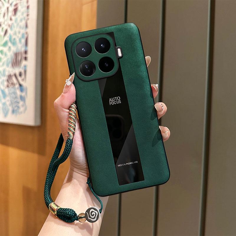 Для Xiaomi 17T/17T Pro Чехол Премиум Кожа Янба Благоприятное Облако Плетеный Браслет Ударопрочная Крышка Для Xiaomi 17 T/17 T Pro