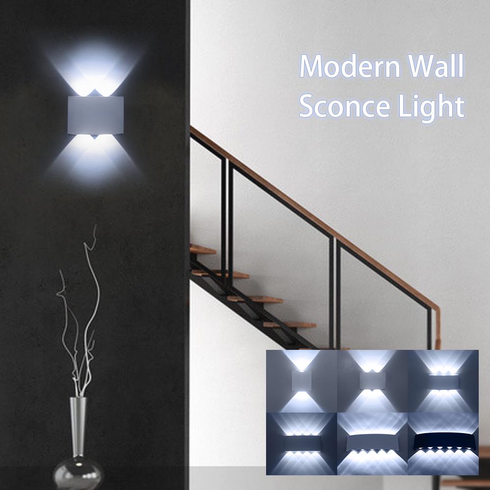 AC85-265V Modern Wall Sconce Lights LEDs Mounted Up Down Lights Indoor Lighting for Bedroom Balcony