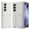 Чехол для Samsung Galaxy Z Fold5 5G с подставкой и ремешком на запястье, ПК-чехол для телефона с защитной пленкой из закаленного стекла