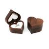 Ring Box Ultra-Light Item Storage Comfortable To Touch Love Heart Shaped Wedding Ring Box Jewelry Container for Home