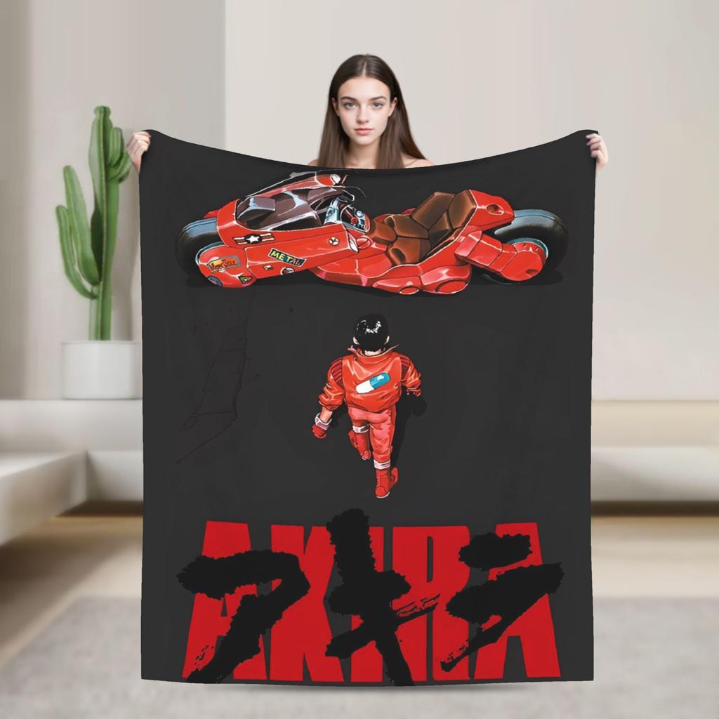 Японский аниме-фильм Акира Одеяла Качество Супер Теплое Плед Зима Путешествия Диван Кресло Диван Кровать Модное Покрывало