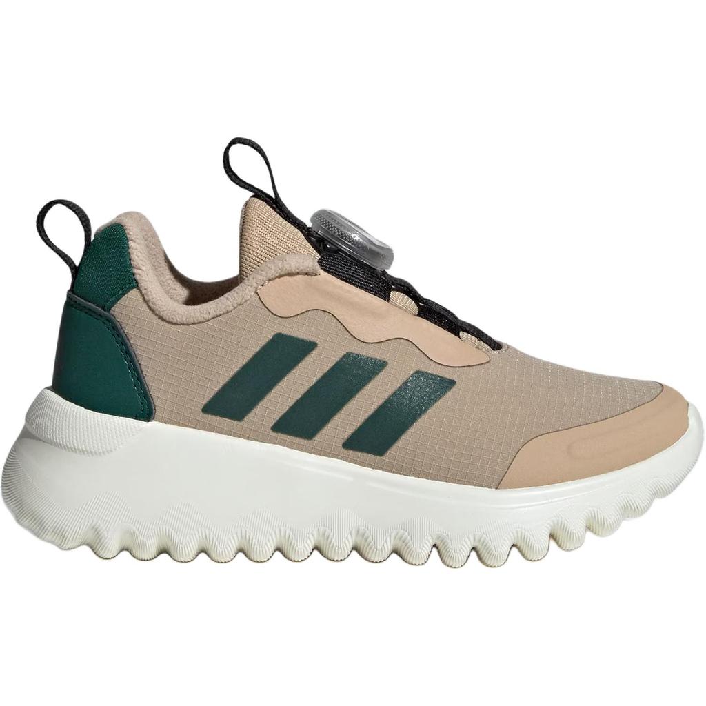 Adidas Activeflex Boa 3.0 Comfortable Versatile Durable Low-Top Casual Shoes Kids Sneakers Brown IE3962