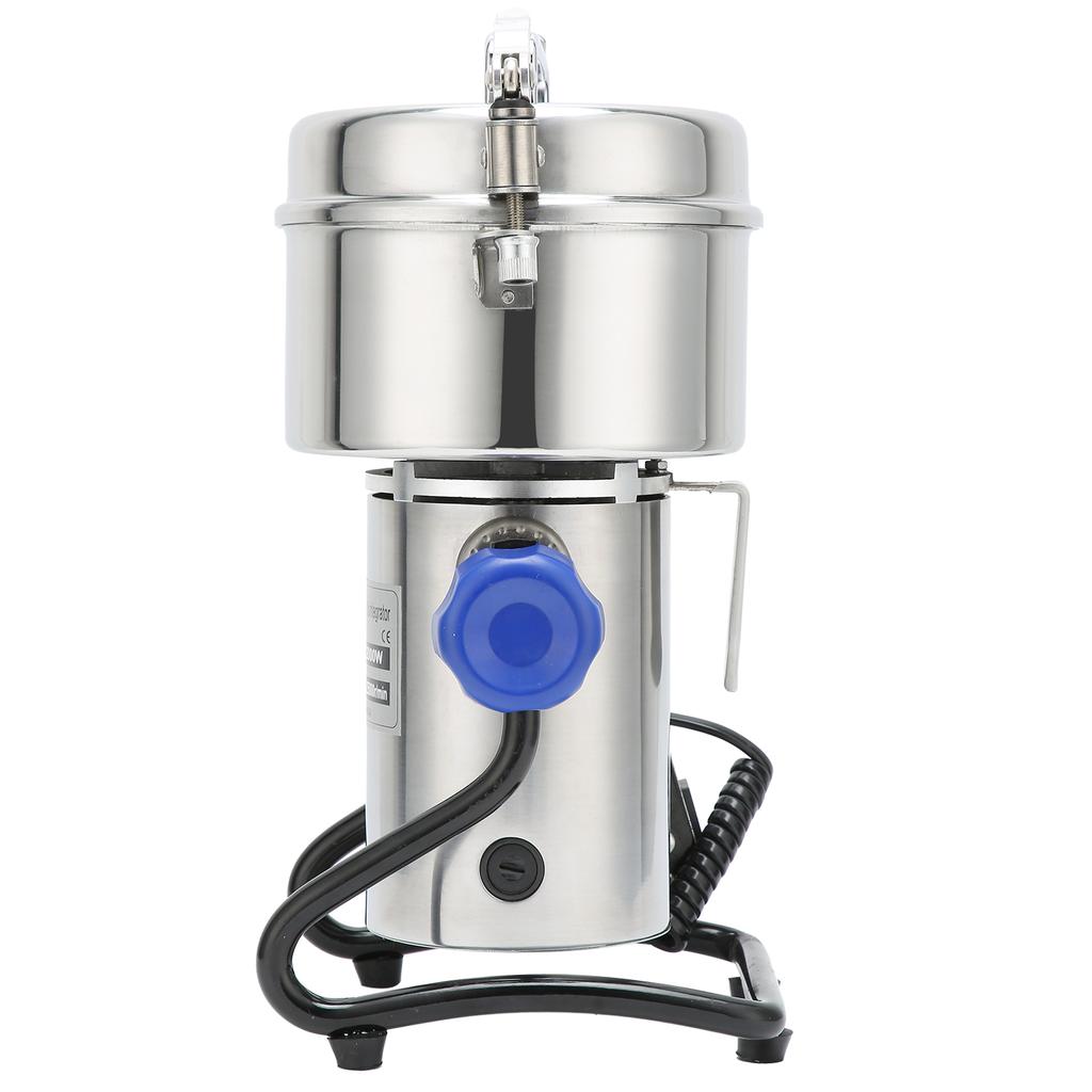 2000W Grain Mill Electric Grinder Stainless Steel Mill Grinder Powder Machine for Herbs Corn Sesame