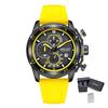 MEGIR Men's Watch Luxury Fashion Military Sport Wristwatch for Male Waterproof Luminous Silicone Strap Quartz Chronograph 2211