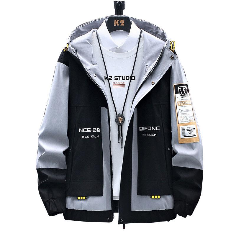 Куртка Мужская Пальто Плюс Размер Толстая Повседневная Мужская куртка с воротником-стойкой M -8xl