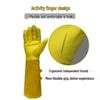 Long Wear-Resistant Cowhide & Sheepskin Anti-Prick Gardening Gloves
