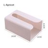 Wall Mounted Tissue Box Cover Space-saving Kitchen Organizer Creative Toilet Napkin Storage Adhesive Shelf Holder
