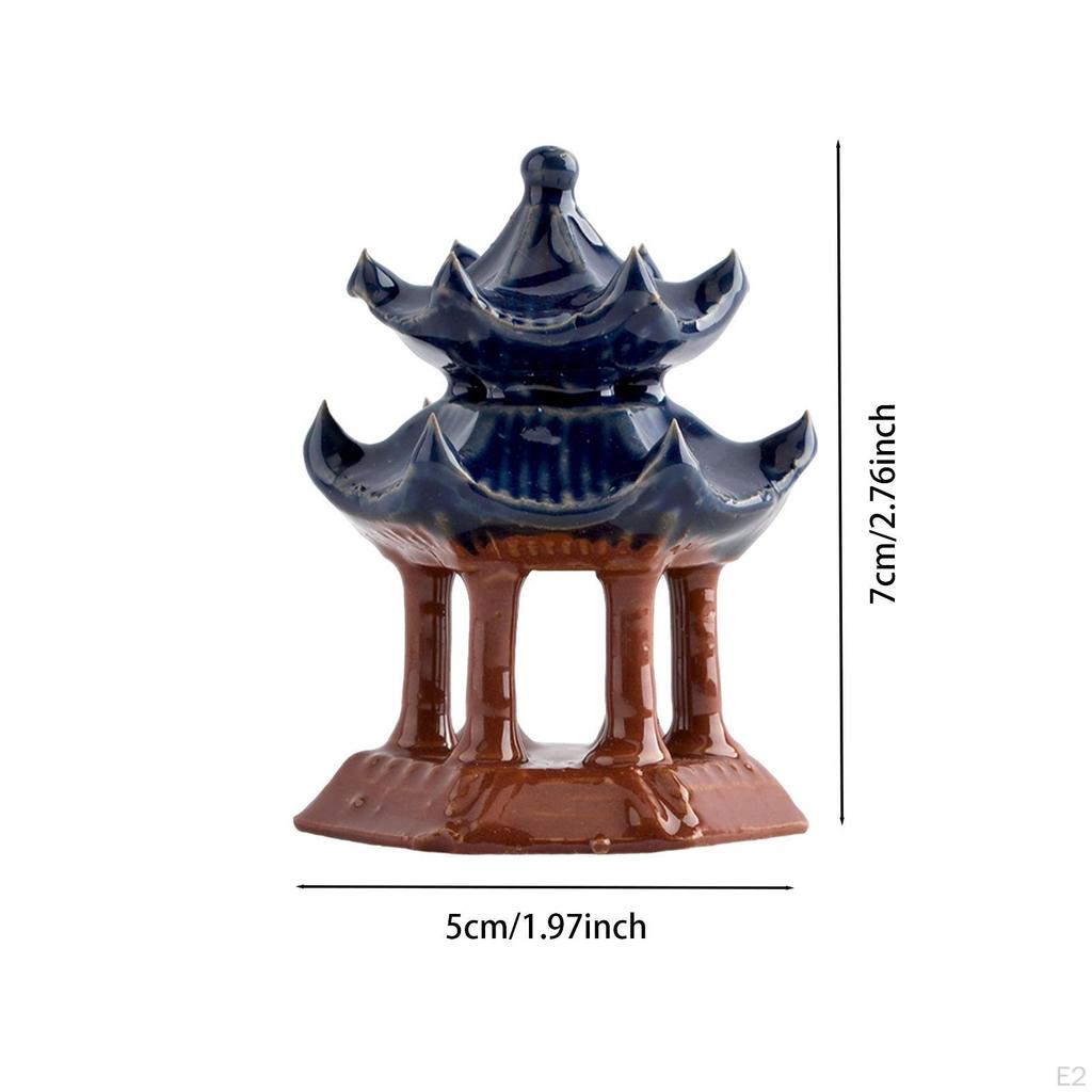 Мини-украшение беседки, бонсай, скульптура, домашний декор, ремесло, ландшафтное украшение, миниатюра