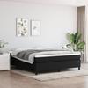 3144433 vidaXL Divan Bed with Mattress Black 160x200 Cm Fabric