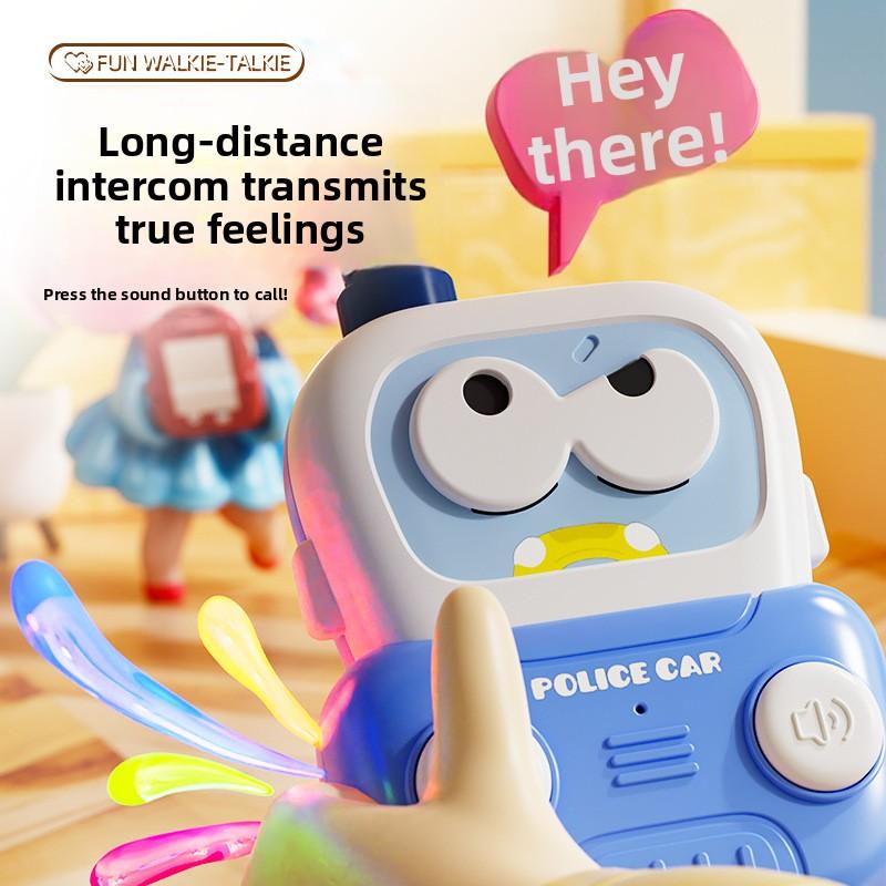 Children's Walkie-talkie, Car-shaped Walkie-talkie, Parent-child One-to-one Wireless Pager, Outdoor Electronic Interactive Toy, Children's Gift