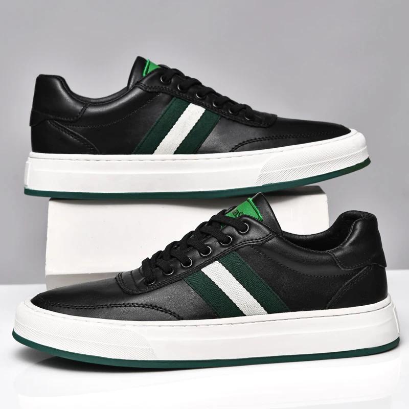 Fashion Classic High Quality Outdoor Sneakers Fashion Mens Casual Shoes Breathable Vulcanize Shoes Anti-slip Lace Up Skateboard Footwear