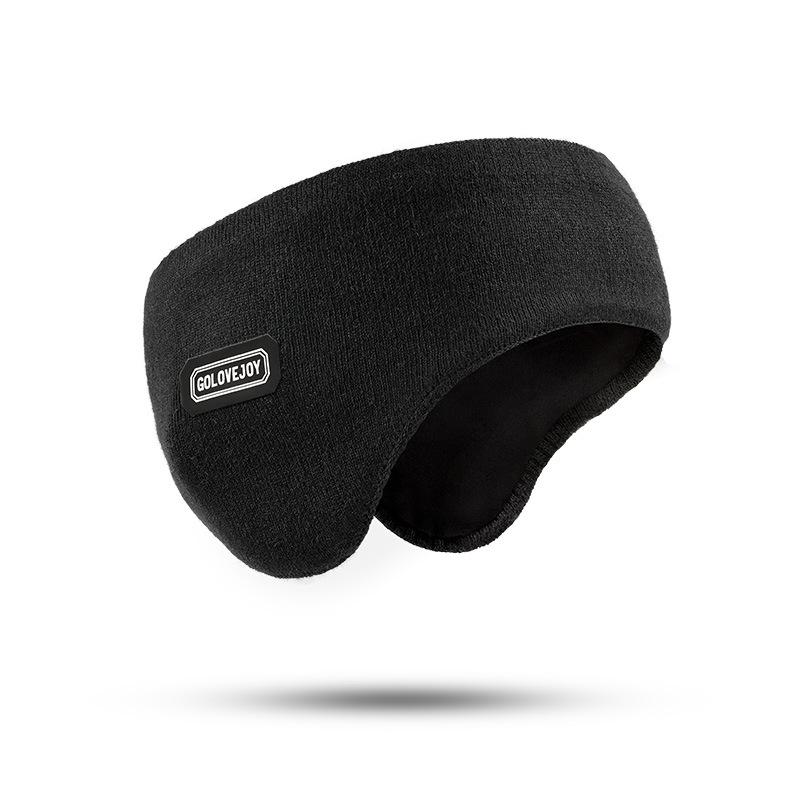 Autumn Winter Ear Covers Men Women Cycling Padded Ear Warm Foldable Windproof Knitted Double Warm Ear Muff Run Cap Free Shipping