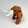 3D Печатная игрушка Мамонт Наземный Суставная Подвижная Симуляция Животного Модель Мамонта Домашний Декор Офисные Украшения Коллекция Мальчика Подарки