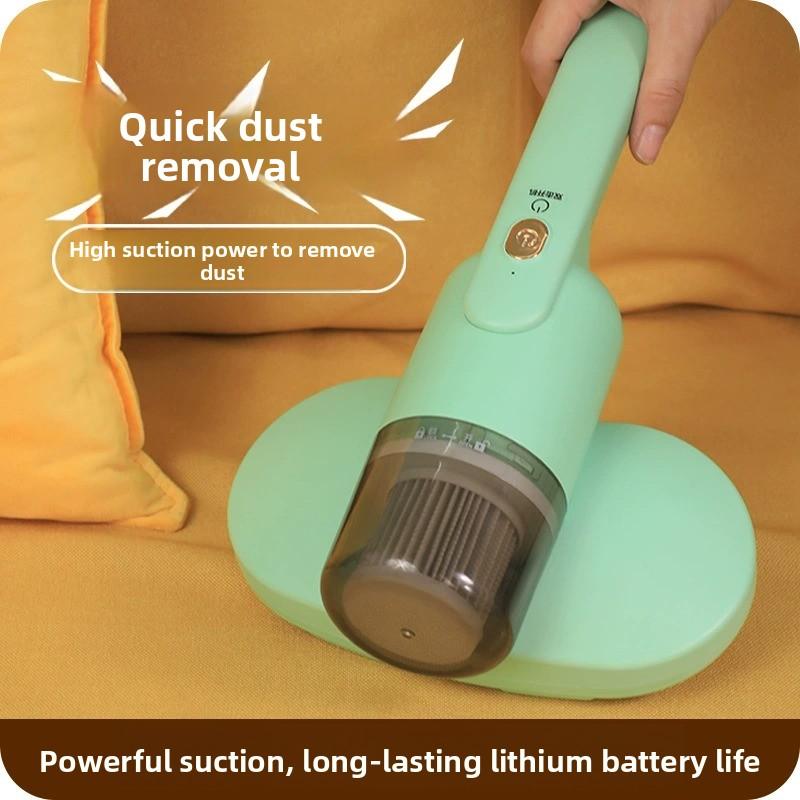 Aspiradora de mano inalámbrica portátil para limpieza de hogar y sofá con luz UV