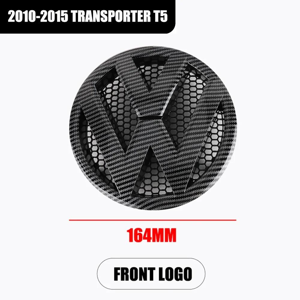 For VW 1/2pcs Car Front Grill Badge Rear Trunk Emblem Cover Accessories For Volkswagen VW Transporter T5 2010 2011 2012 2013 2 ADFGH1