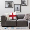 Flag Of England Square Pillowcase Polyester Linen Velvet Pattern Zip Decor Throw Pillow Case Sofa Cushion Cover