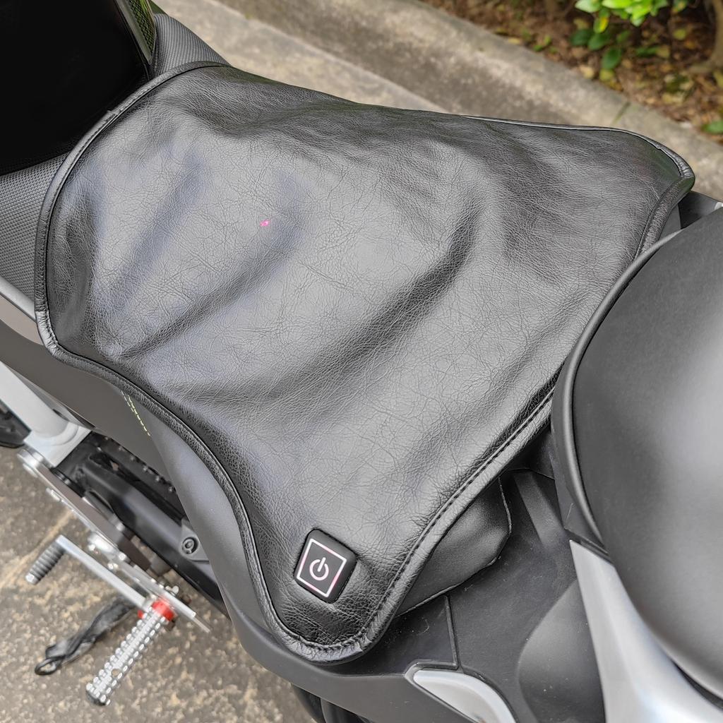 Подушка для мотоцикла, электрическая грелка, 3 передачи, интеллектуальный контроль температуры, водонепроницаемая, противоскользящая, для зимнего обогревателя