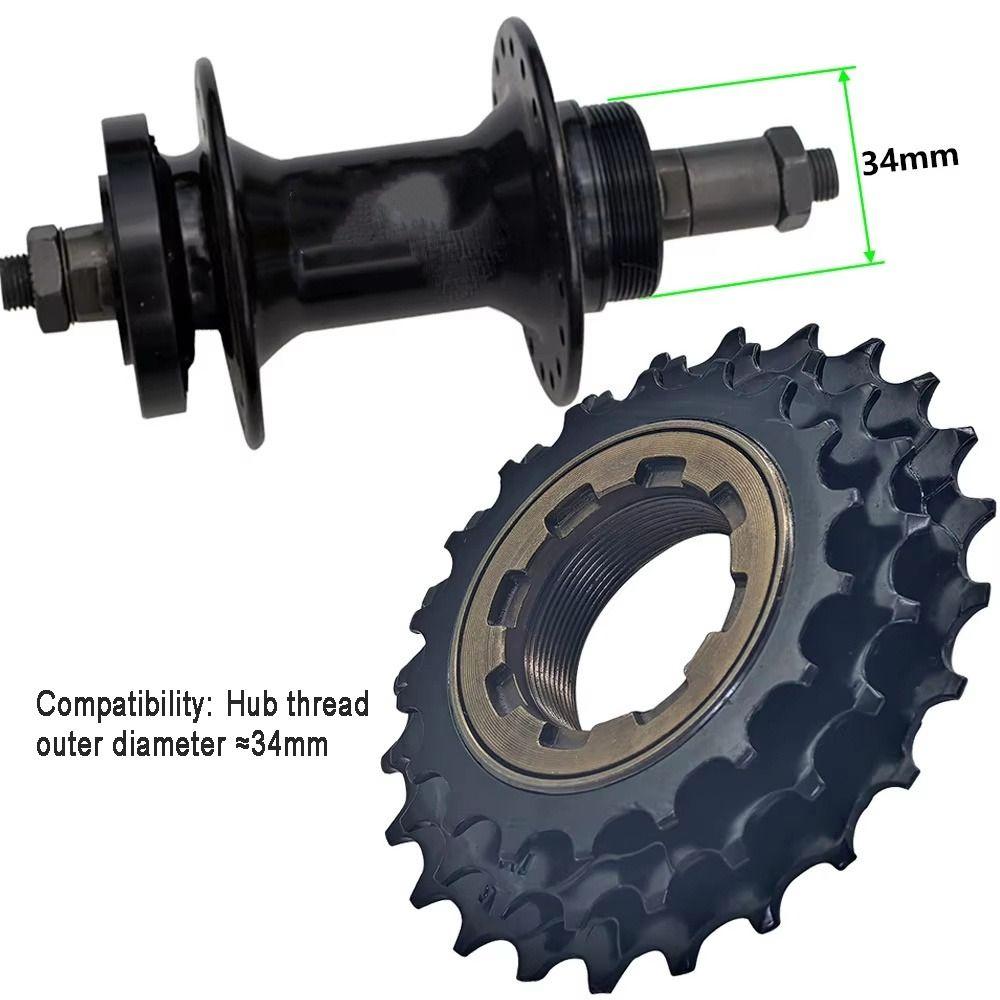Replacement 3 Speed Freewheel High Strength Cycle Freewheel Bicycle Flywheel Spin Hub