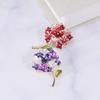 Модные фиолетовые, красные, синие, сиреневые цветочные броши для женщин, свадебная вечеринка, брошь, булавки, подарки