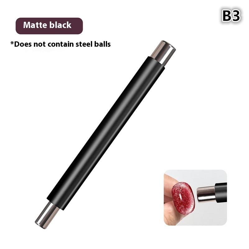 Магнитная палочка с двумя головками для гель-лака «кошачий глаз», инструмент-магнит для ногтей, магнитная ручка, дизайн для нейл-арта, эффект глиттера, инструменты для маникюра