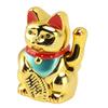gold Car Dashboard Auspicious Ornament Travel Souvenir Cat Decor  Car Interior Decoration