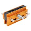 6 Bushings Woodworking Drilling Guide Adjustable Width Doweling Jig  Furniture Making