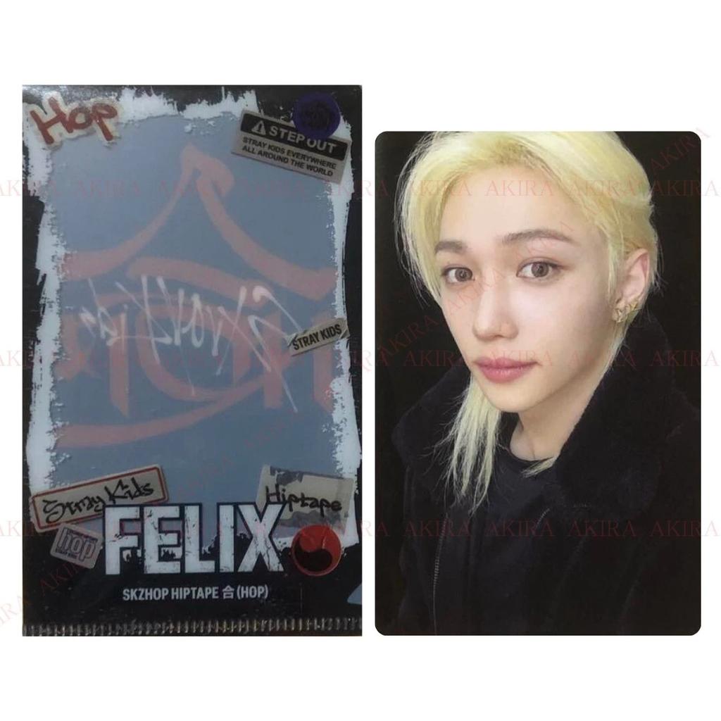 STRAY KIDS SKZHOP HIPTAPE HOP NEMOZ SHOP POB ФОТОКАРТОЧКА и держатель L НАБОР ОФИЦИАЛЬНЫЙ