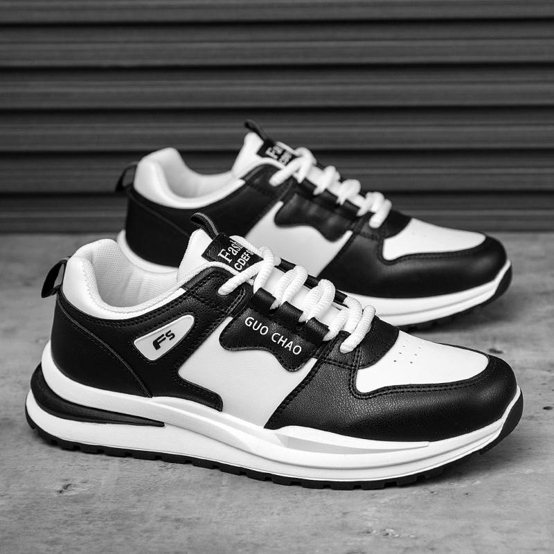 New Fashion Men 's Four Seasons Comfortable Thick Sole Shoes Students BoysTrending Soft Sole Breathable Casual Running Sneakers