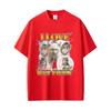 Funny I love Ciazy wet cat emoji print Tshirt unisex crew neck  Pure cotton streetwear for all seasons oversized t shirt