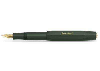 Kaweco Classic Sport Fountain Fine Официально импортированная ручка, перо, зеленая, 10000488,