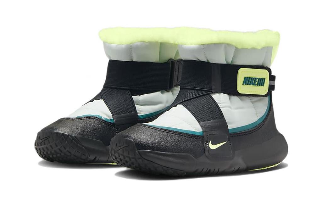 Nike Ботинки Flex Advance Нескользящие, Износостойкие, Термо детские Ботинки Дети Возраст 3 7 Лет Желто-зеленый DD0304-001