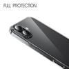 Protective Case - BOOLING - for iPhone 16 - Soft Silicone - Transparent - 2 Tempered Glasses