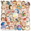 50 Милых Мультфильмов Разных Стилей, Наклейки Маленький Ежик, Ручной Аккаунт, Чемодан, Водный Стакан DIY Декоративные Наклейки
