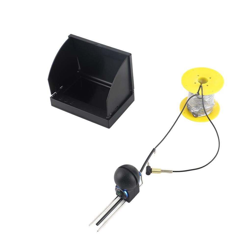 Underwater Fishing Camera Kit with 4.3in LCD Monitor IP67 Deep Water Resistant for Sea Ice Lake