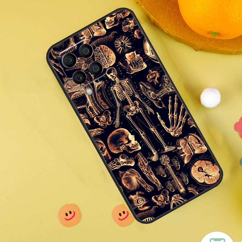 Чехол X-Ray Human Anatomy для Samsung Galaxy M54 M34 M14 M12 M32 M52 M53 M33 M13 M20 M21 M51 M15 M55 M31s M30s