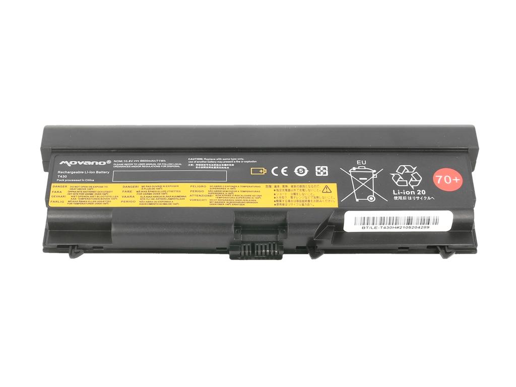 Battery for Lenovo ThinkPad L530 T430 T530 6600mAh