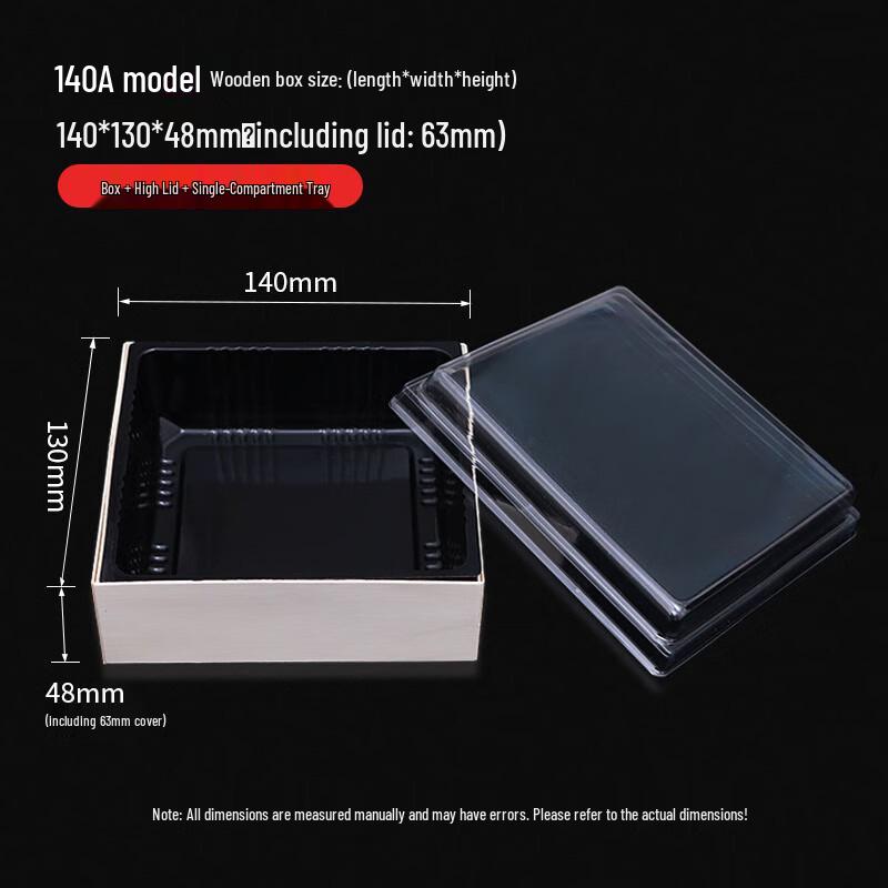 Yipan F140-A Disposable Square Wheat Straw Food Box