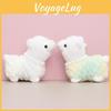Plush Adorable Alpaca Animal Doll Keychain Girl Backpack Charm Soft Toy Gift