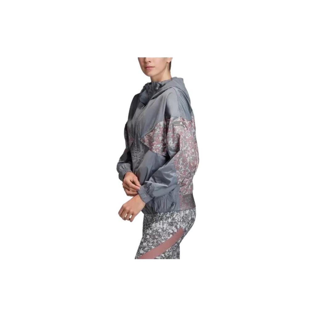 adidas X Stella McCartney Collaboration Повседневная удобная куртка с капюшоном Женская куртка Серая FI7977