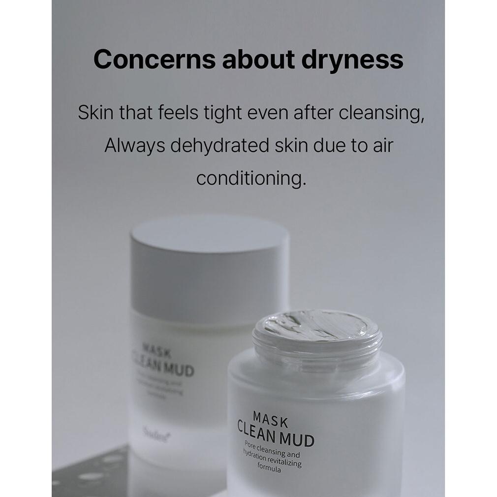 Sudee Clean Mud Mask 52 мл Глубокое очищение, контроль жирности кожи и увлажнение, сужение пор